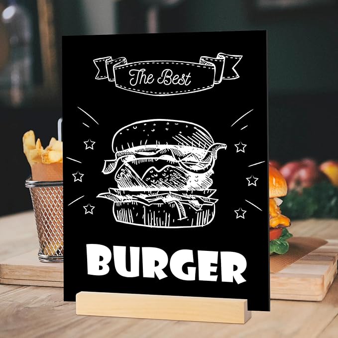 JINMURY 8x10 Inch Black Acrylic Sign - Image 6
