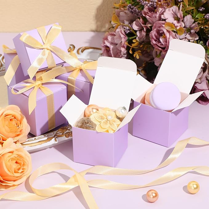 Jutom 100 Pcs Mini Favor Boxes Extra Small Candy Boxes Paper - Image 4