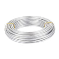 FASHEWELRY 6 Gauge Aluminum Craft Wire 52 ft Silver Metal Bendable Sculpting by FASHEWELRY