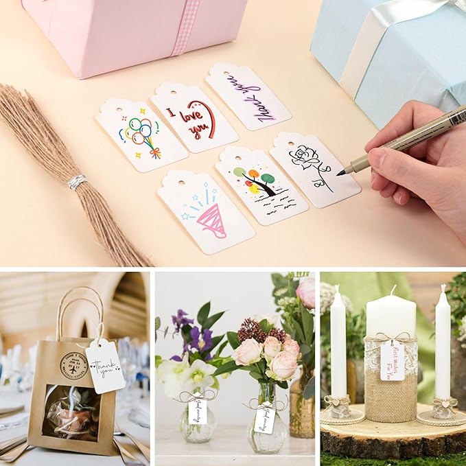 SallyFashion 300PCS Gift Tags - Image 3