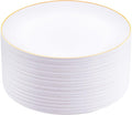 Festiva 50Pcs Gold Plastic Plates by Festiva