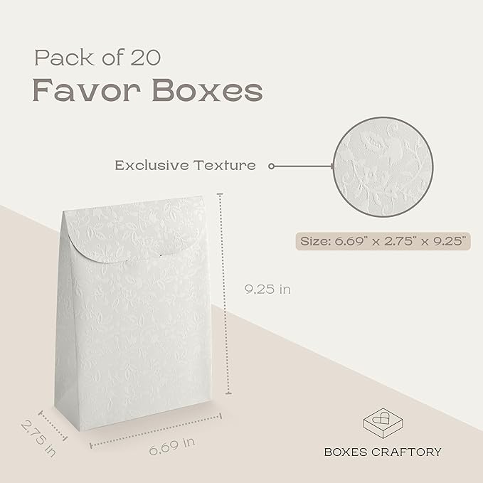 Boxes Craftory Pack of 20 Party Favor Boxes - Image 2