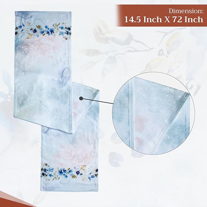 Maison d' Hermine Table Runner 100% Cotton Double Layer Table Runners 72 inches - Image 4