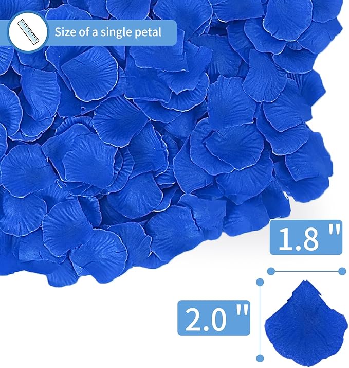 3300 PCS Artificial Fake Rose Petals, Flower Petals, Romantic Nightfor Her/Him - Image 3