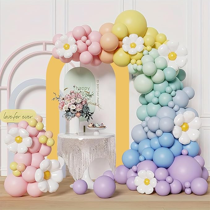 Open Arch Backdrop Stand, Double Arch Frame U Shaped Wedding Arches - Image 6
