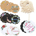 Personalized Gift Tags with String Custom Hang Tags with Your Logo/Text Small by Youdian-FocusonCustomization