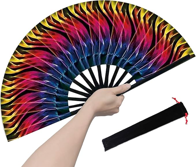 Boots on The Ground Fan, Large Folding Hand Fan by Unknown