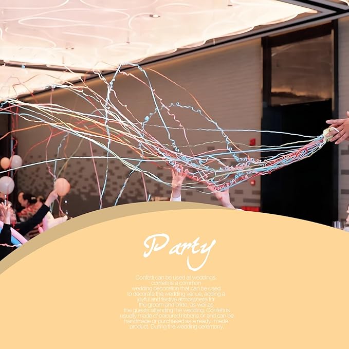 Confetti Poppers, Party Poppers - Image 4