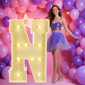 Marquee Light Up Letters: 4FT Large Decorative Signs by Unknown