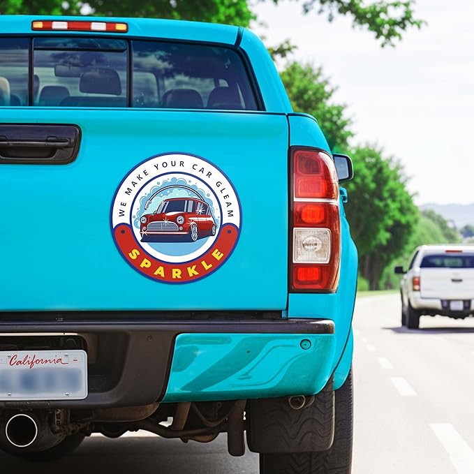 Custom Die Cut Car Magnet, Personalized Sign - Image 3