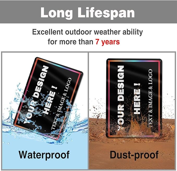 Custom Signs Outdoor Metal Sign - Image 4