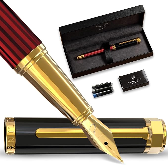 Ellington Pens Luxury Fountain Pen Set- Fountain Pens by EllingtonPens