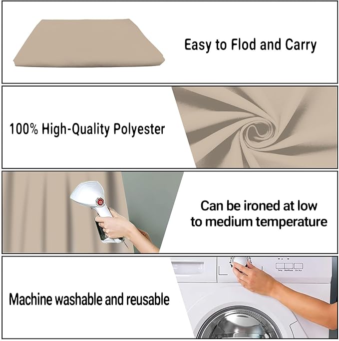 Beige Screen Backdrop 5x7ft Photography Background Meeting Photo Studio - Image 7
