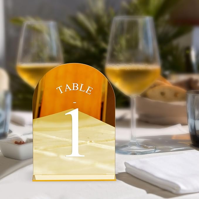 JOYIT Arch Wedding Table Numbers 1-30 - Image 4