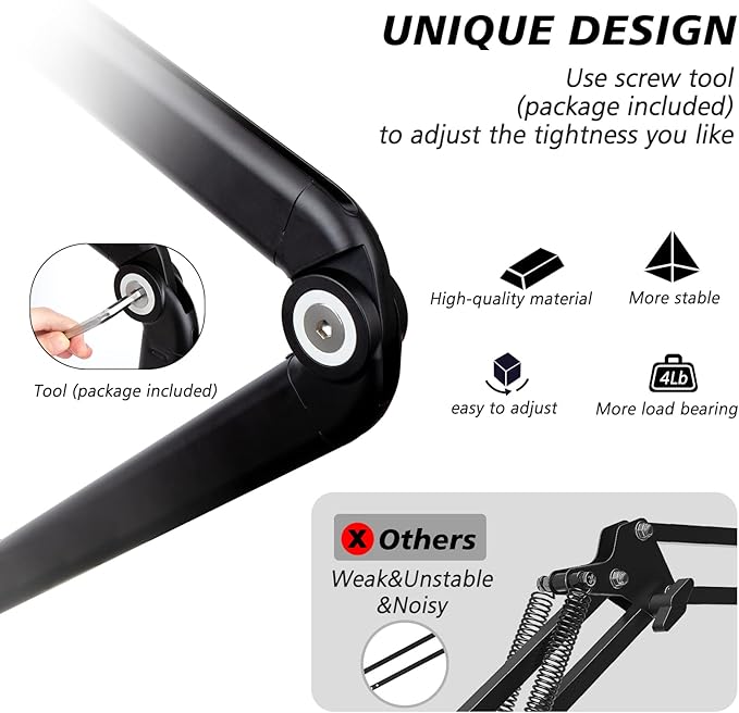 SUNMON Mic Stand Boom Arm - Image 3