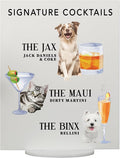 Pet Signature Drink Wedding Signs by Elation+Factory+Co.