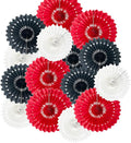 15pcs Paper Fans Set by Meeom
