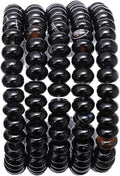 Natural Black Agate Stone Rondelle 5x8mm Loose Semi Gemstone Beads by Beadia