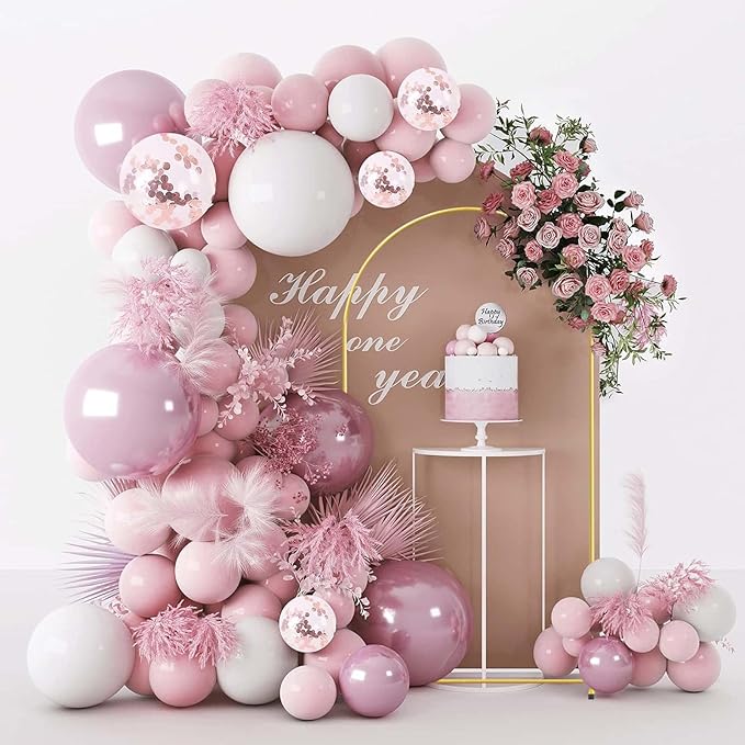 7.2FT Gold Metal Arch Backdrop Stand, Square Balloon Arch Stand Wedding Frame - Image 4