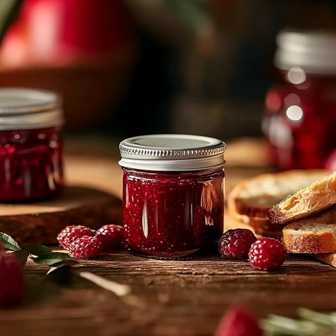 ComSaf Small Mason Jars 2 oz, Small Canning Jars, Mini Glass Jar - Image 5