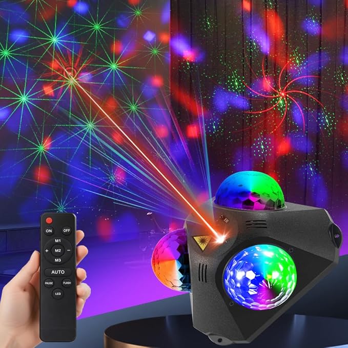 Disco Ball Party Lights Indoor Outdoor, Dj Lights Disco Ball Decor Party Strobe - Image 2