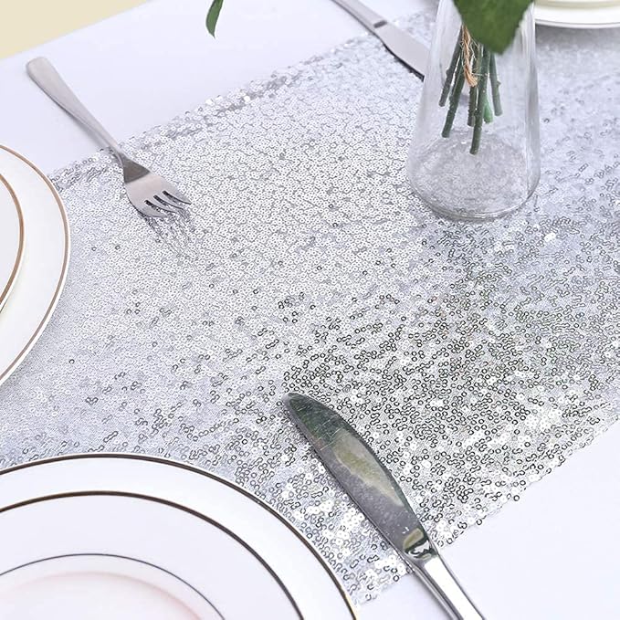 Eternal Beauty Silver Table Runner, Graduations - Image 3