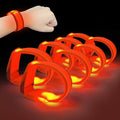 M.best 8pcs LED Light Up Bracelets Glow Flashing Wristbands Glow in The Dark by Mbest