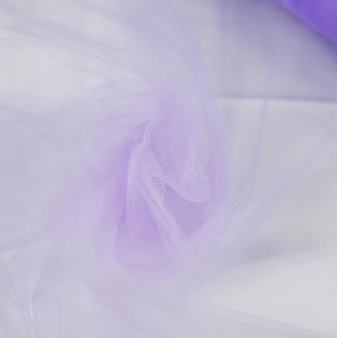 Craft And Party, Lavender Fabric Tulle Roll 54 Inch by 40 Yards Fabric Tulle - Image 5