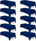 BRILLMAX 10 Pack Navy Blue Tablecloths by BRILLMAX