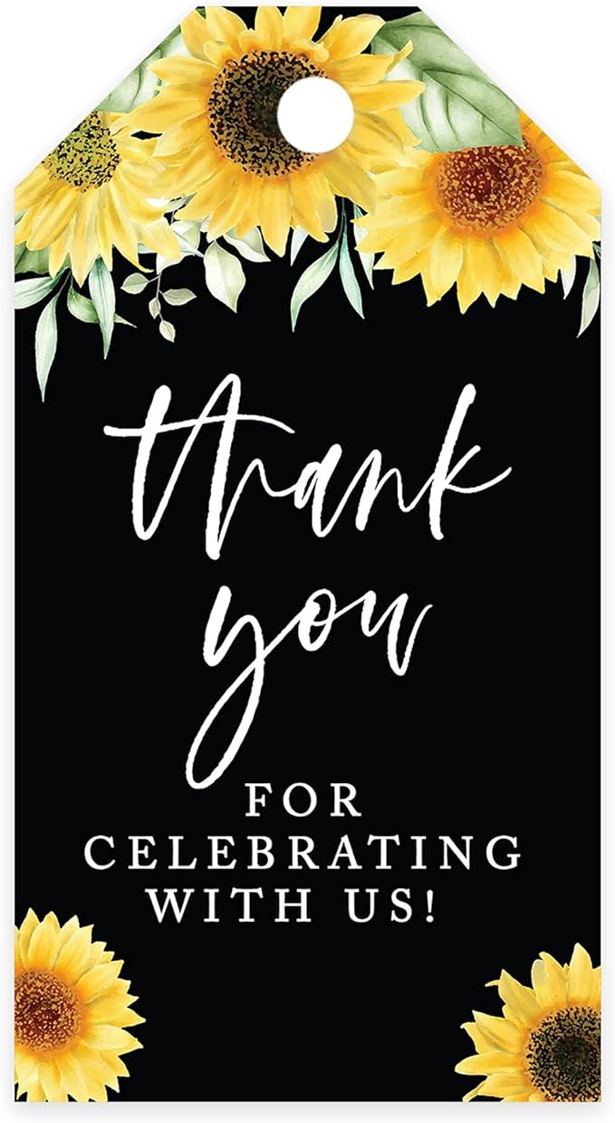 Andaz Press 100-Pack Thank You for Celebrating by AndazPress