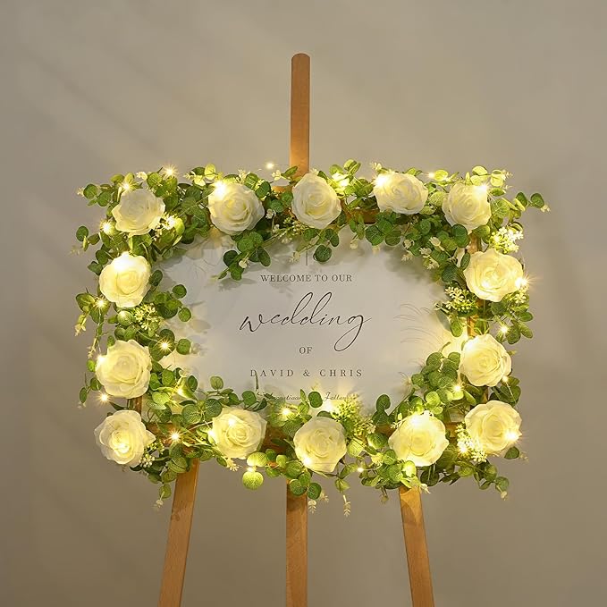 Dolicer 2Pcs 13Ft Artificial Eucalyptus Garlands - Image 9
