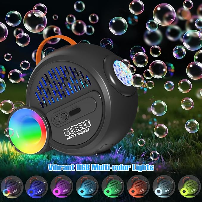 Bubble Machine for Kids Toddlers, Automatic Bubble Maker - Image 3