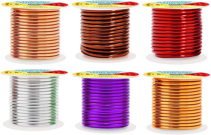 Mandala Crafts 10 Gauge Anodized Aluminum Craft Wire by MandalaCrafts