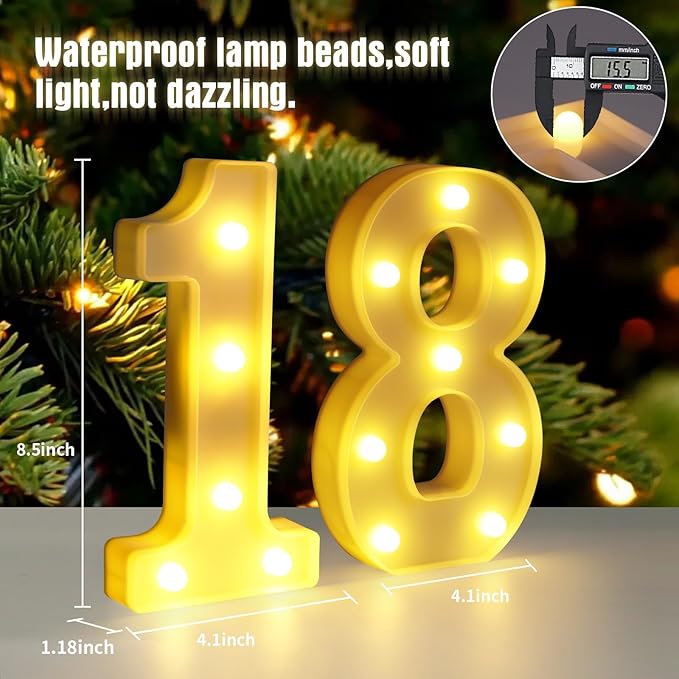 18th Birthday Decorations for Girls and Boys, Happy 18th Birthday Decorations - Image 2