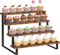 ELITEROO Cupcake Display Stand, 4 Tier Wooden Dessert Stand, Cookie Treat Stands by ELITEROO