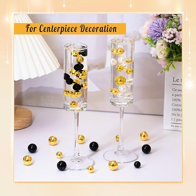 300Pcs Pearl Vase Filler, Candle Centerpieces, Wedding Birthday Party Home - Image 4