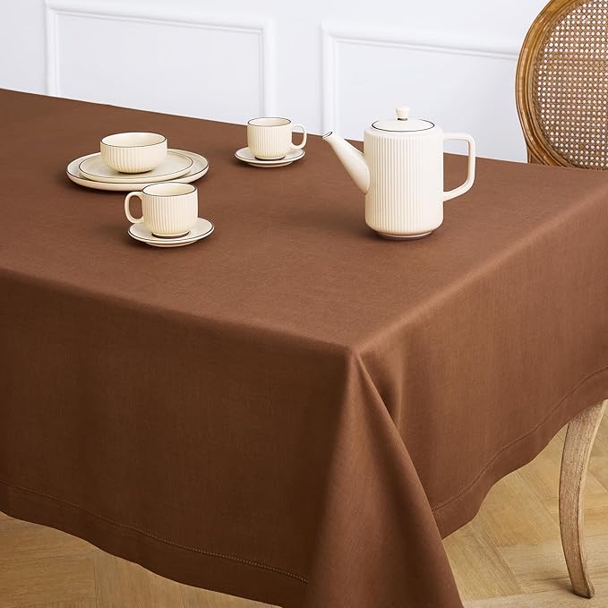 Solino Home Linen Tablecloth 60 x 108 Inch - Image 4
