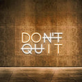 Don't Quit LED Neon Sign for Wall Decor, DO IT Neon Lights Party Decorations by YIKBIKSNeonSign