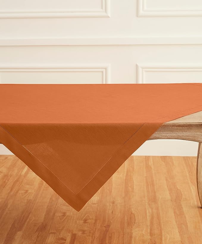 Solino Home Linen Square Tablecloth 52 x 52 Inch - Image 5