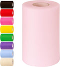 Light Peachy Tulle Fabric Rolls 6 Inch by 100 Yards Tulle Roll Spool Fabric by Unknown