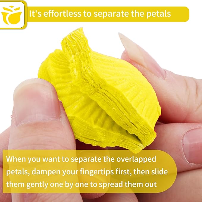 1000 Pcs Artificial Fake Rose Petals, Flower Petals - Image 4