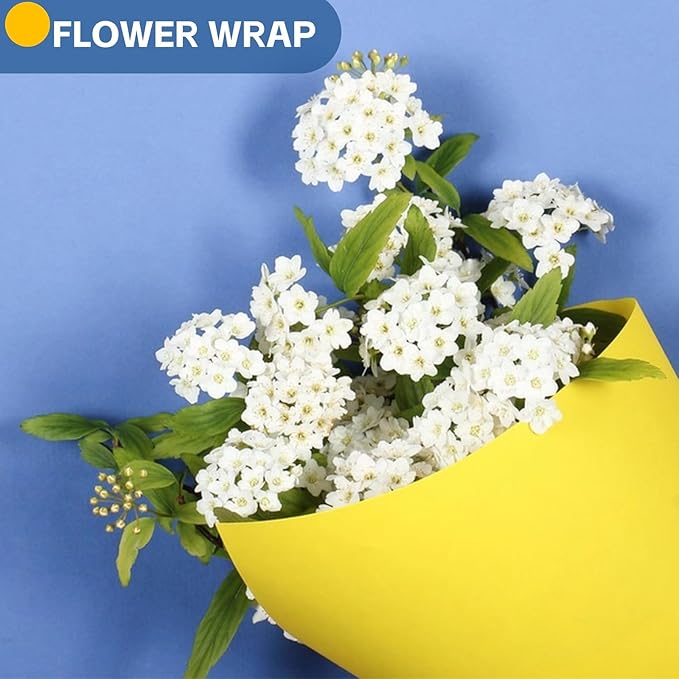 Halloween Wrapping Paper, Anniversary, Bouquet Flower Packing 80GSM 55LB - Image 4