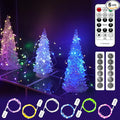 HXWEIYE 6 Pack Multicolor Fairy Lights Battery Operated by LightUpYourHomewHXWEIYE