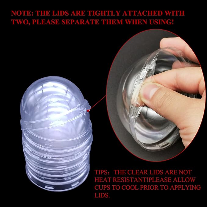 Cupcake Liners for Baking 100Pack, Free-Air 3.5Oz Foil Baking Cups - Image 3