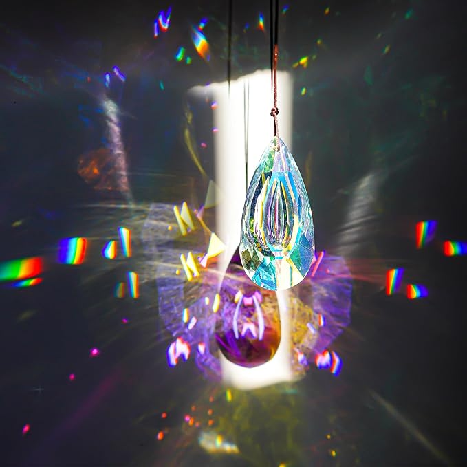 HDCRYSTALGIFTS Set 2, 89mm/3.5in Crystals Prisms Suncatcher - Image 3