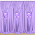 50 ft x 10 ft Wrinkle Free Lavender Backdrop Curtain by Outpain