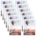 CRUGLA 12 Packs 8.5x11 Magnetic Picture Frames by CRUGLA