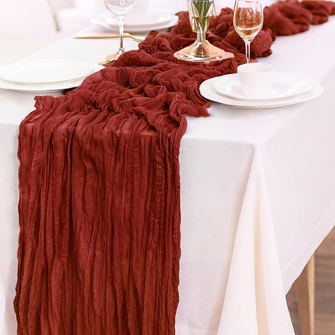 Cheesecloth Table Runner 10FT - Image 3