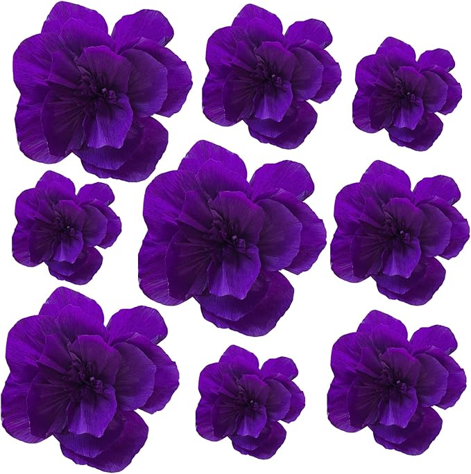 BRT Bearingshui Crepe Paper Flowers Decoration by BRT+Bearingshui