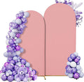 Wedding Arch Cover 7.2FT 6FT Arch Backdrop Cover Spandex Fitted Arch Cover by Unknown